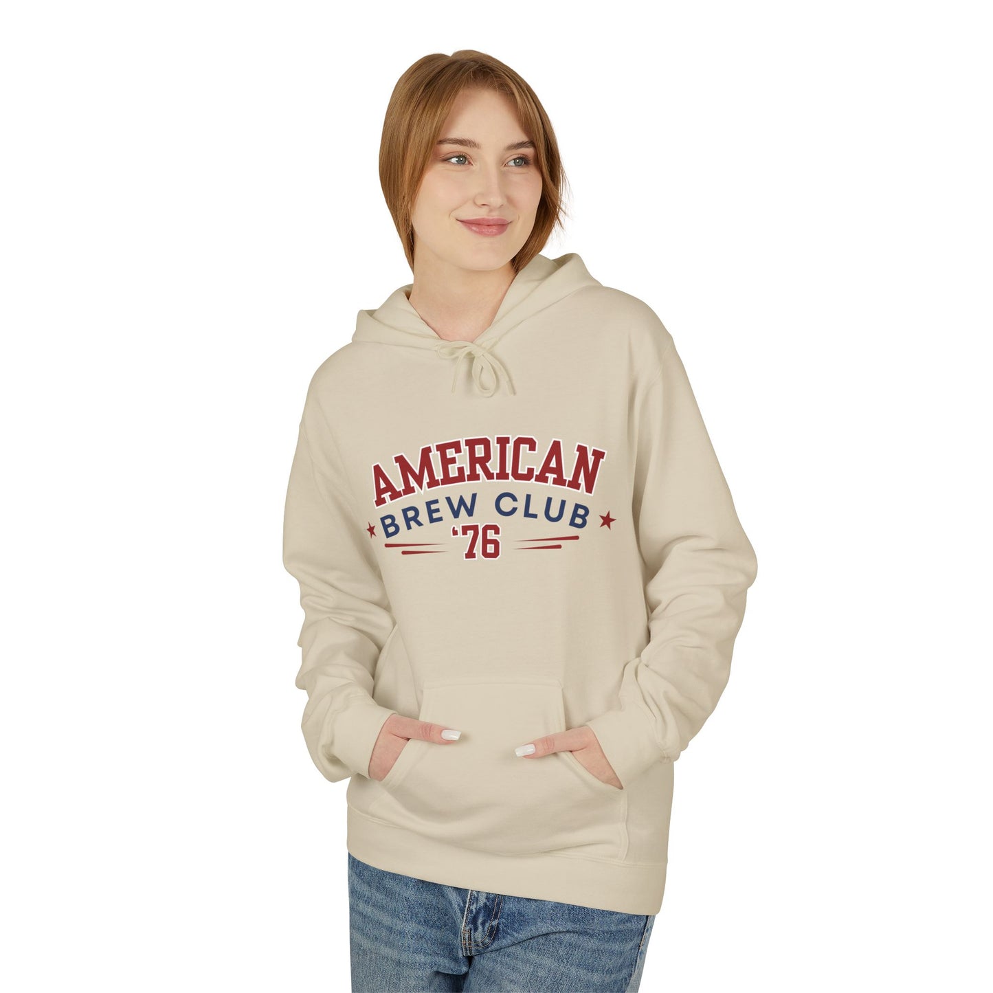 American Brew Club Hoodie — Lucky Brewing Co. Vintage Flag Pullover