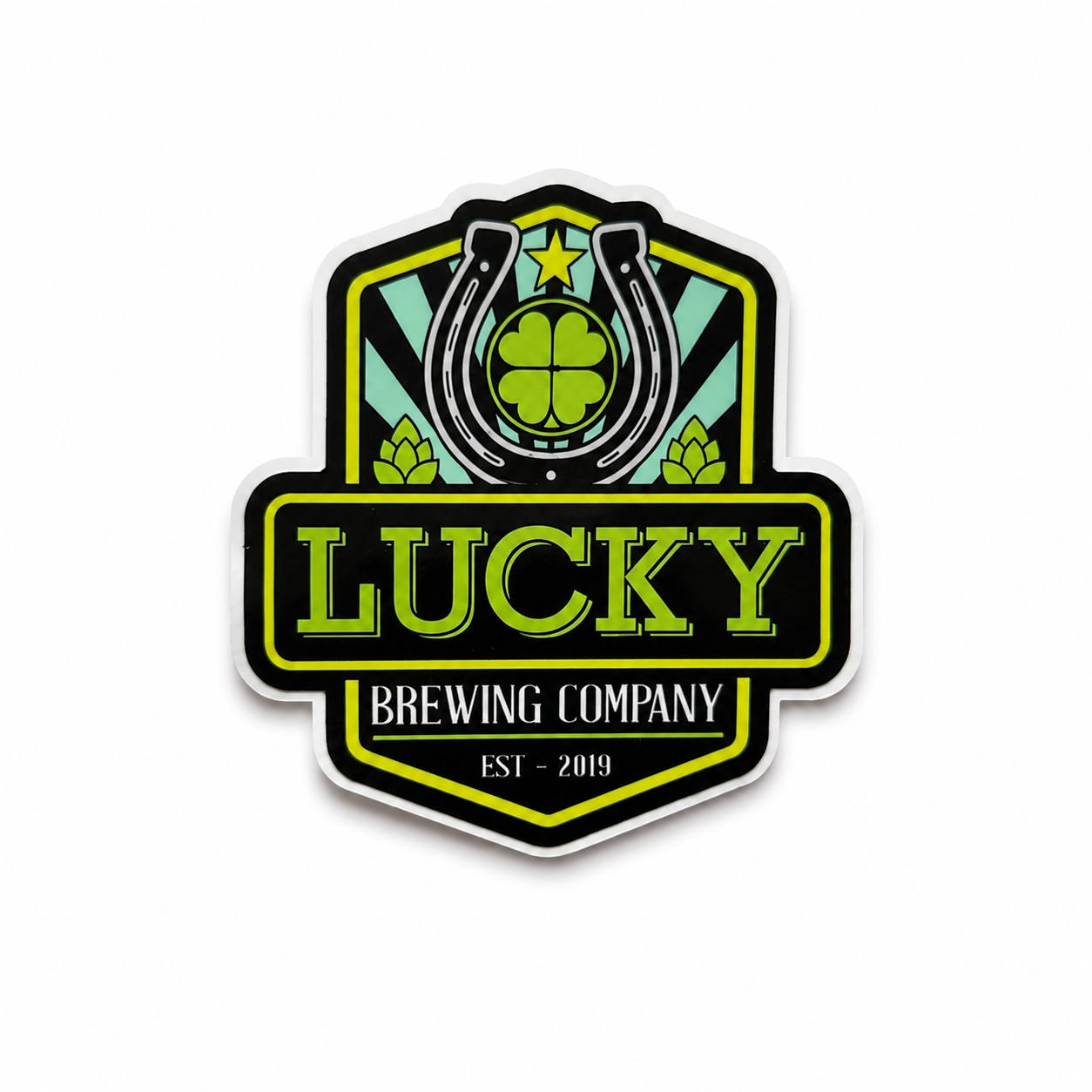 Lucky Brewing Company Sticker